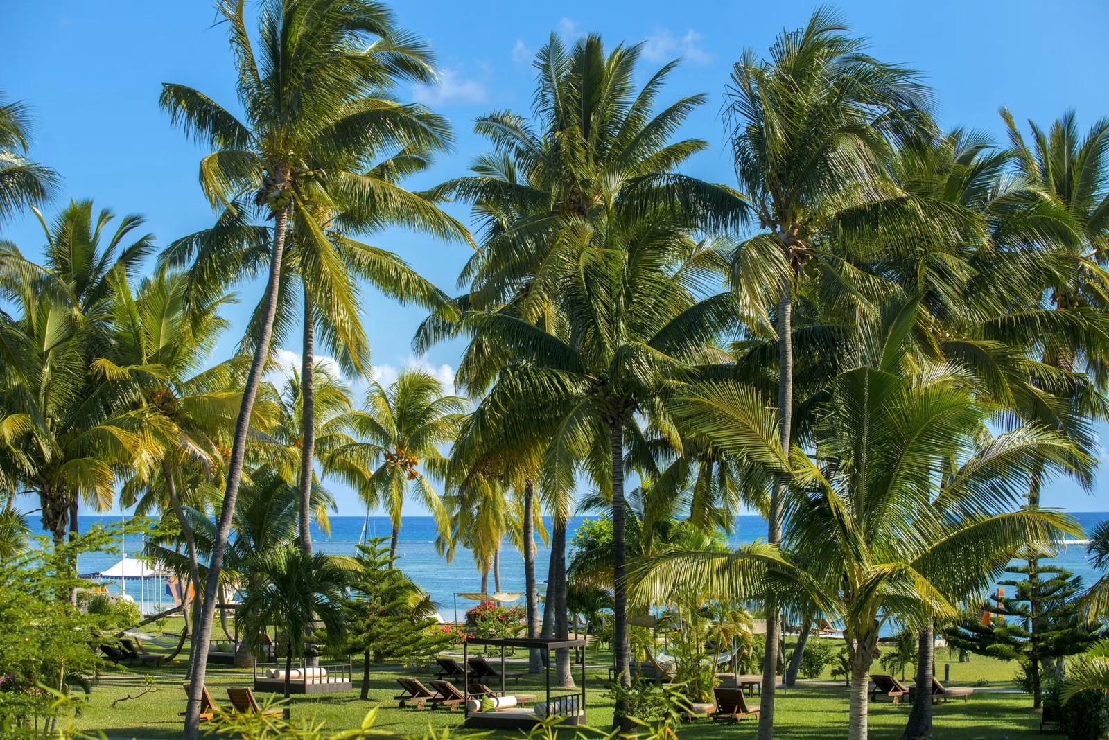 Sofitel Mauritius L'Imperial Resort & Spa - Garden overlooking the sea