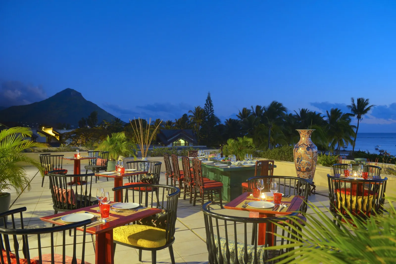Sofitel Mauritius L'Imperial Resort & Spa - Ming Court Restaurant Terrace