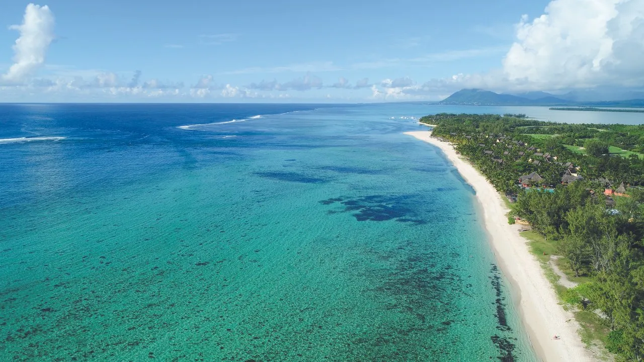 Beautiful Coastline Mauritius